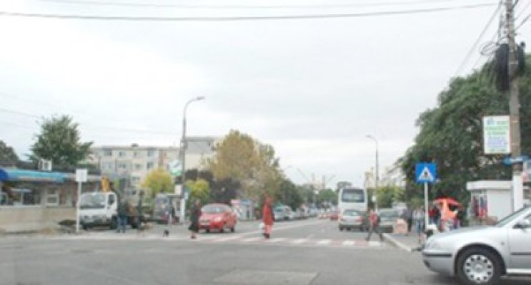 În Mangalia se montează primul semafor, pentru examenele auto